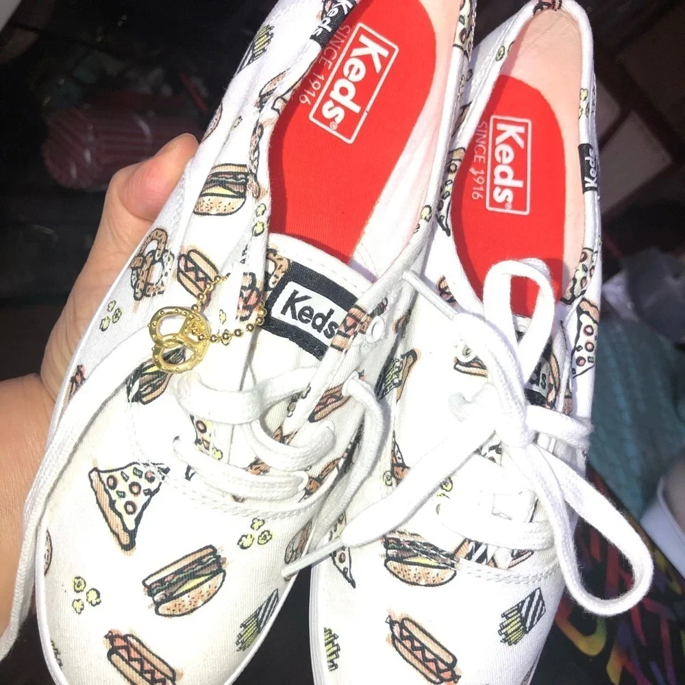 Keds women’s Chalk Boardwalk White Multi